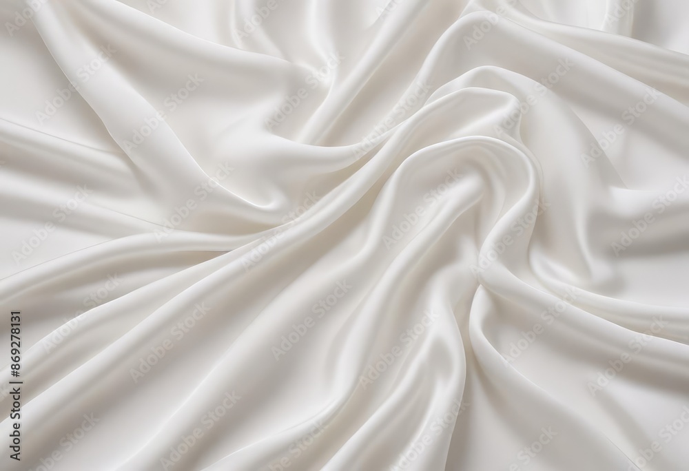 white silk fabric background, view from above. Smooth elegant black silk or satin luxury cloth texture can use as abstract background with copy space, close-up white silk fabric background, view from above. Smooth elegant black silk or satin luxury cloth texture can use as abstract background with copy space, close-up