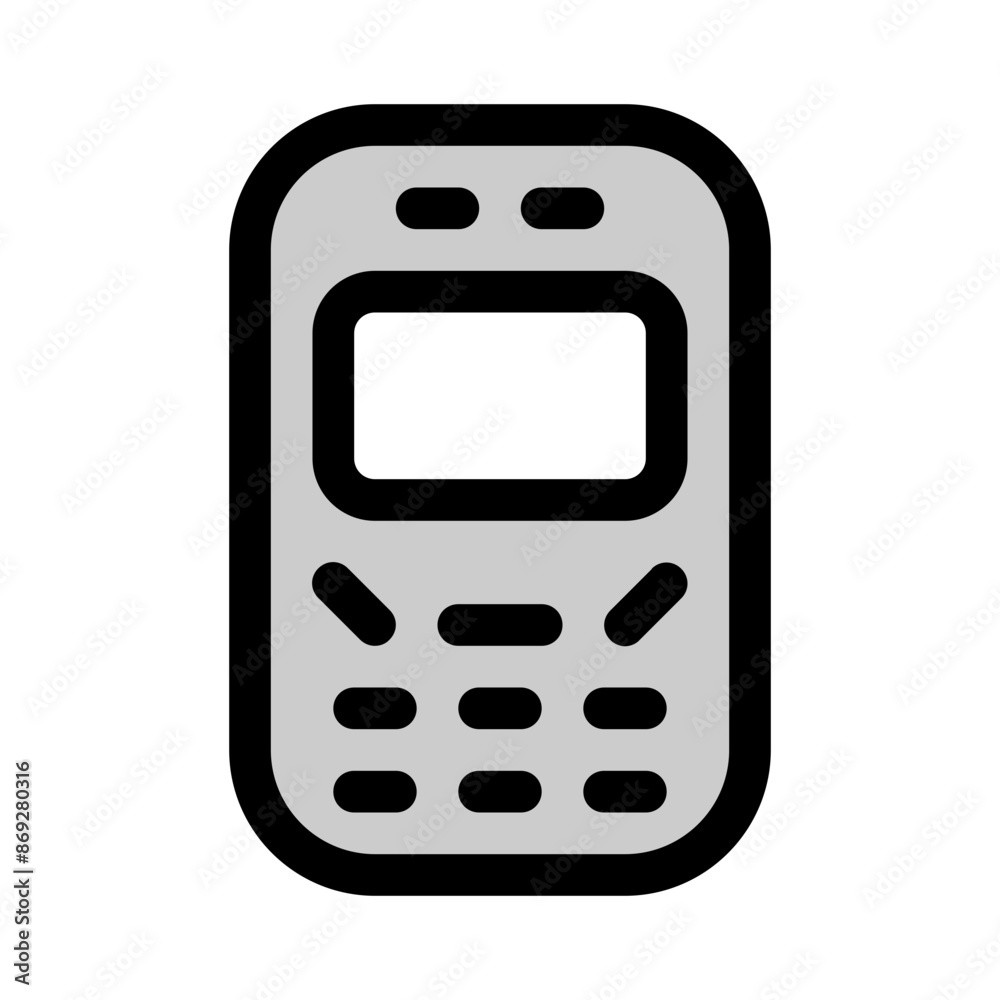 keypad icon with duotone style, perfect for user interface projects keypad icon with duotone style, perfect for user interface projects
