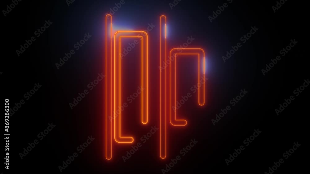 Neon Glow Space Align Horizontal Icon - Perfect for Modern Interfaces Its fiery orange-red hues on a dark backdrop make it ideal for contemporary apps or websites looking to add a touch of sleek Neon Glow Space Align Horizontal Icon - Perfect for Modern Interfaces Its fiery orange-red hues on a dark backdrop make it ideal for contemporary apps or websites looking to add a touch of sleek