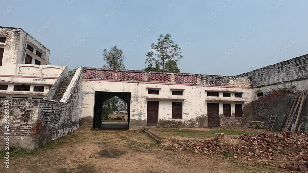 Medieval Haweli in Rural Setting, India Medieval Haweli in Rural Setting, India