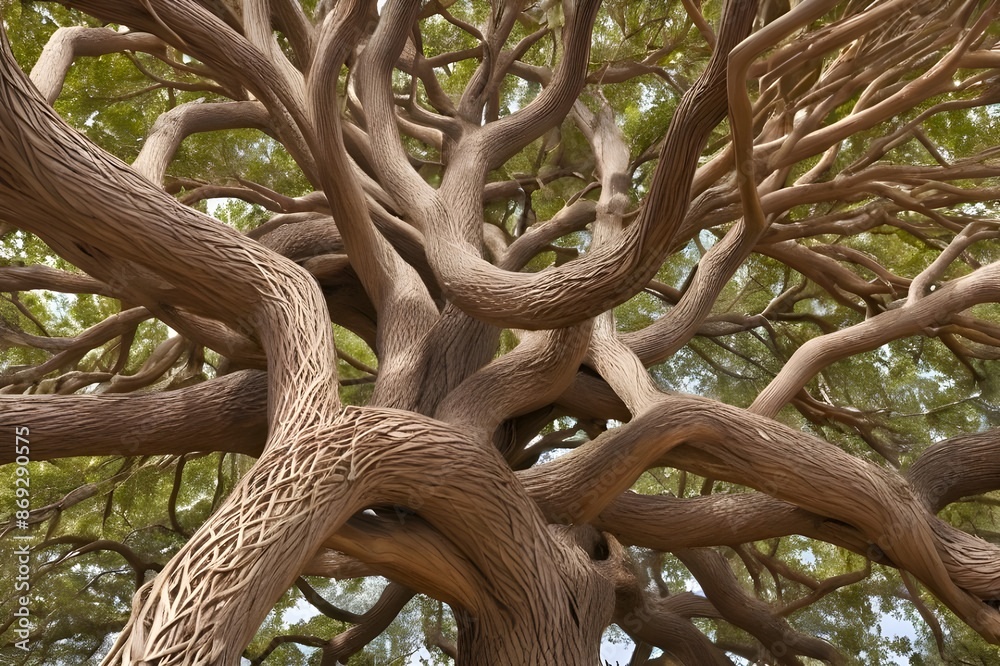 A majestic tree with sprawling branches, ideal for themes of serenity, calmness, and nature's grandeur. A majestic tree with sprawling branches, ideal for themes of serenity, calmness, and nature's grandeur.