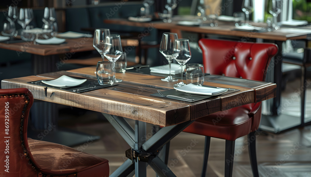 Fototapeta premium table mockup