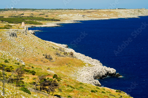 Torre Minervino,Porto Badisco, Otranto,Puglia,Italia