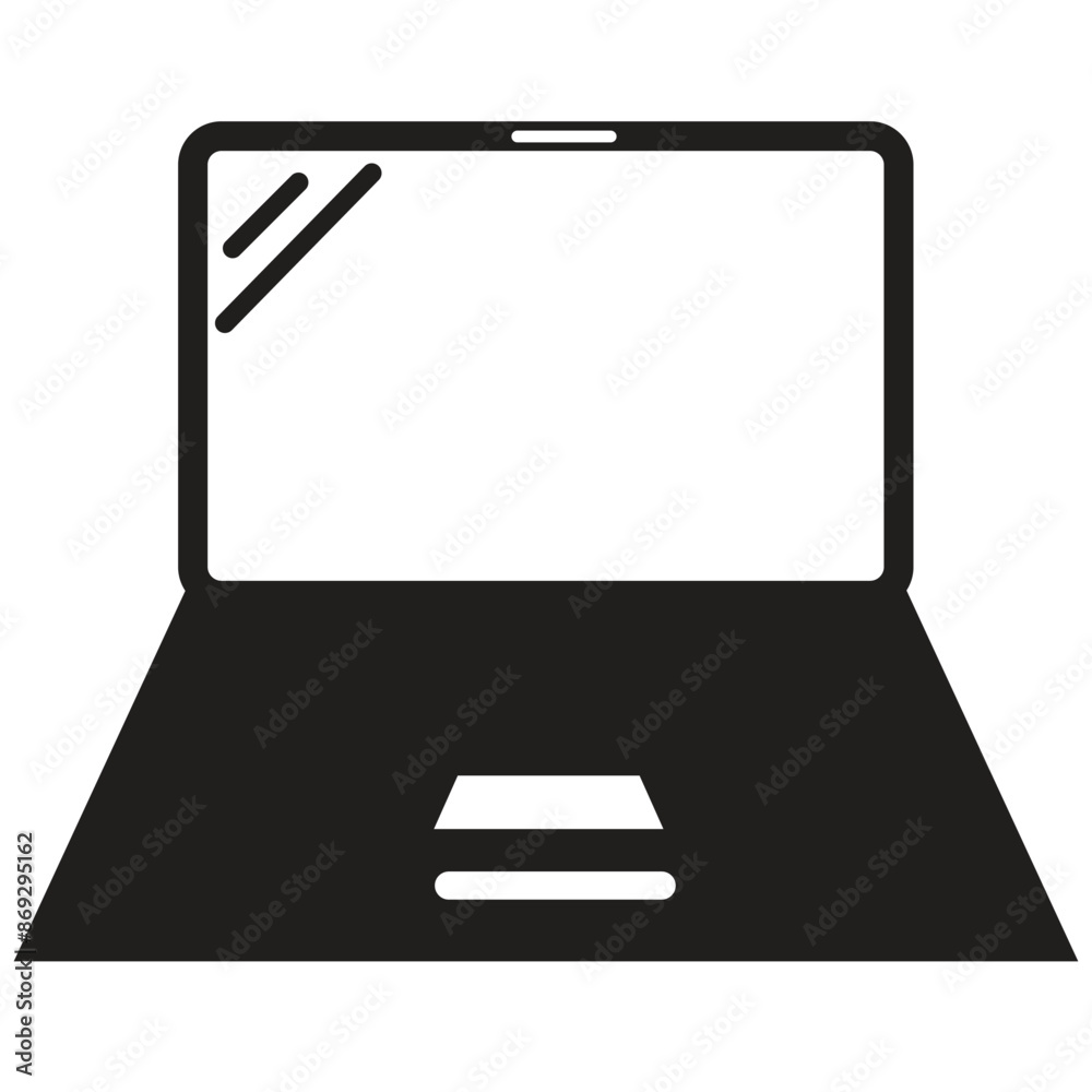 laptop outline vector file laptop outline vector file