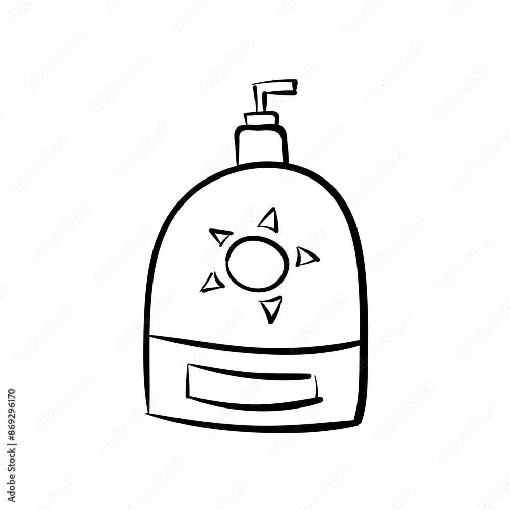 Obraz premium suncream