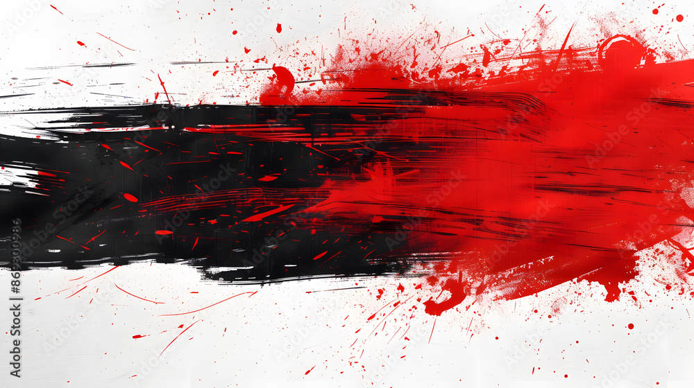 Black Friday banner. Painted with dry dirty brush design Black Friday banner. Painted with dry dirty brush design