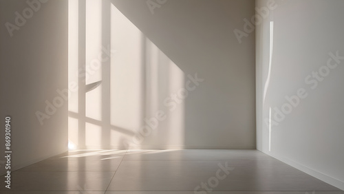 empty white room
