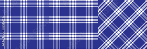 Blue white twill variant pattern