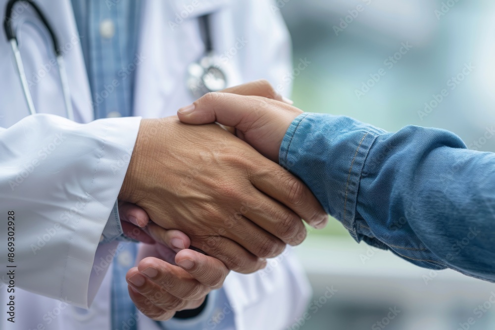 At a hospital exam room, a man with arm, wrist, and shoulder pain is seeing a doctor. At a hospital exam room, a man with arm, wrist, and shoulder pain is seeing a doctor.