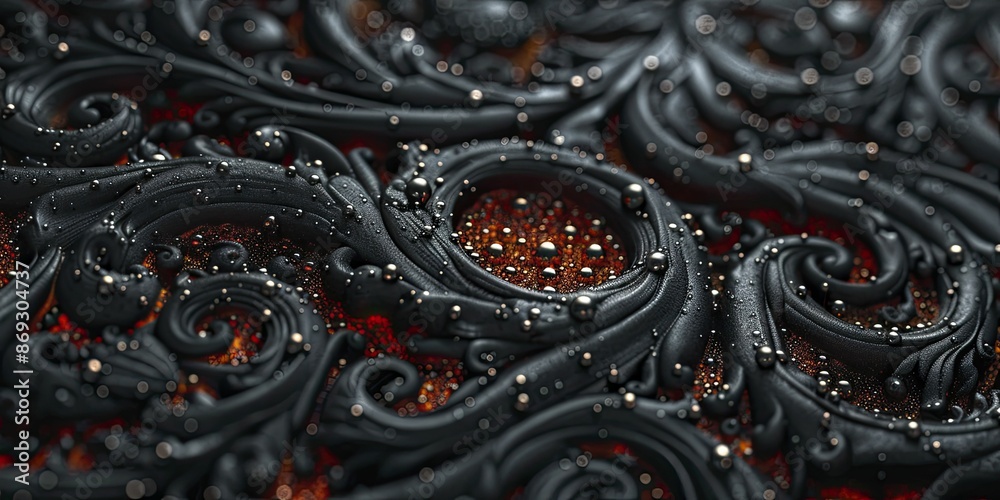 Fototapeta premium Abstract luxury texture with opulent elements and intricate details, showcasing a visually striking composition.