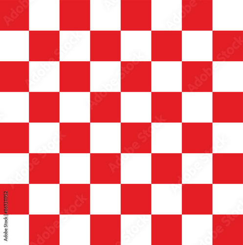 red and white checkers