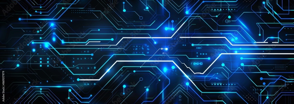 In this futuristic design, AI Stock chipsets are mounted on circuit boards in a futuristic concept, suitable for future technology artworks, web banner abstract backgrounds, and modern illustrations In this futuristic design, AI Stock chipsets are mounted on circuit boards in a futuristic concept, suitable for future technology artworks, web banner abstract backgrounds, and modern illustrations