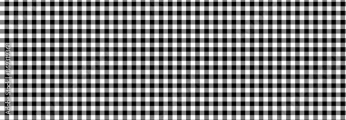 Overlapping black lines on a white background. Geometric lines, alternating tile floors, Illustration, vector, Geometry, geometric, orderly arrangement background, black and white, banner, website.