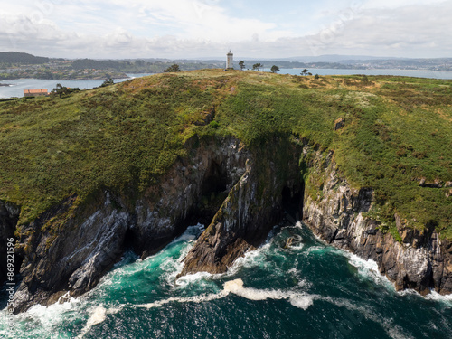 Faro Grande de Mera en Oleiros A Coruña