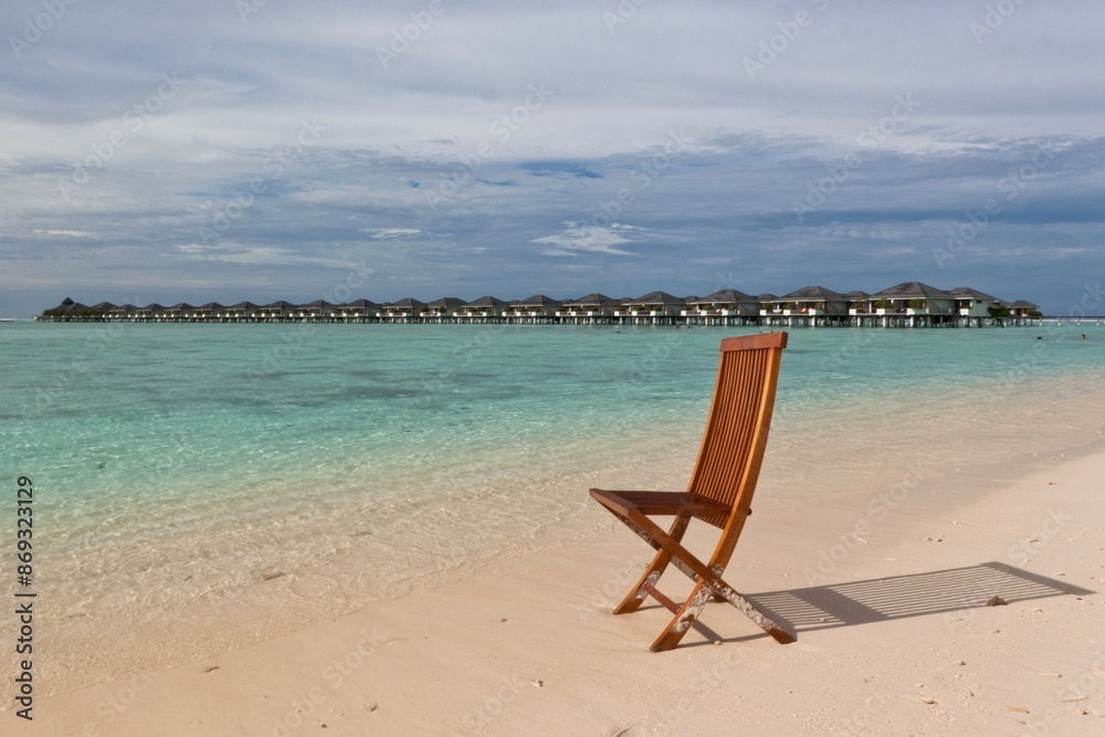 tropical sea scene in maldives tropical sea scene in maldives