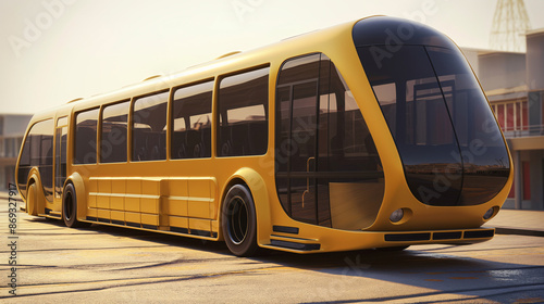 Contemporary design for school bus 
