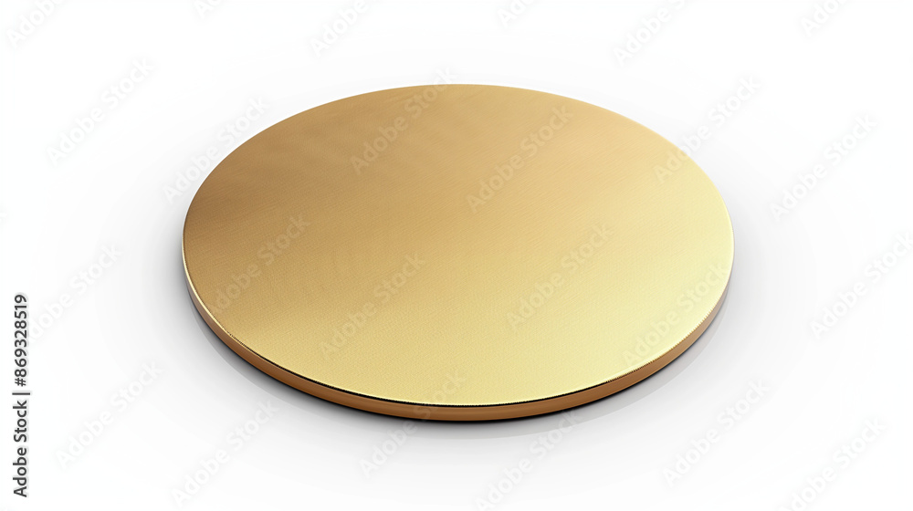 golden circle isolated on white golden circle isolated on white