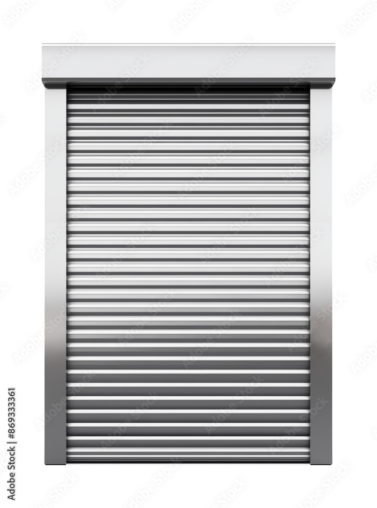 Vertical Roll Up Door Isolated on Transparent Background
Vertical Roll Up Door Isolated on Transparent Background