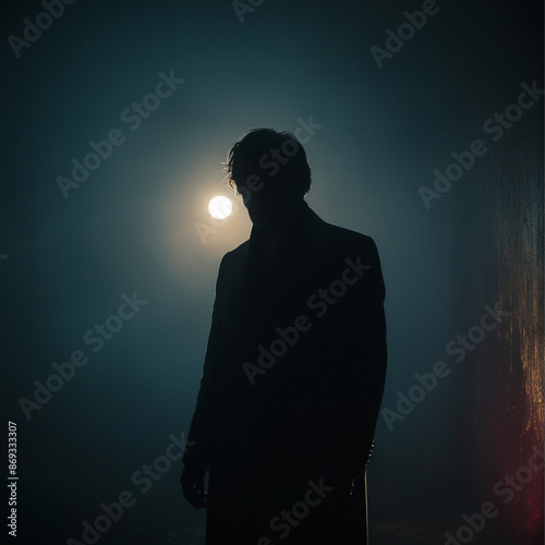 silhouette of a person