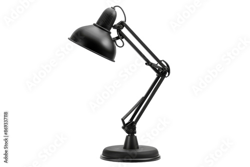 Minimalist Desk Lamp for Home Office Isolated on Transparent Background © Ch