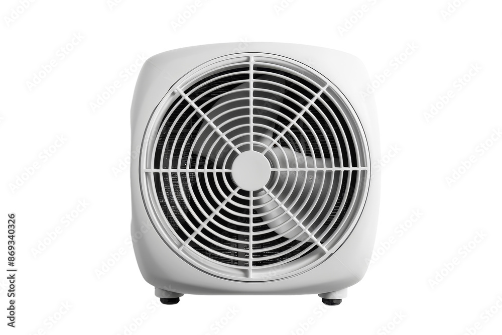 Portable Room Heater with Thermostat Isolated on Transparent Background Portable Room Heater with Thermostat Isolated on Transparent Background