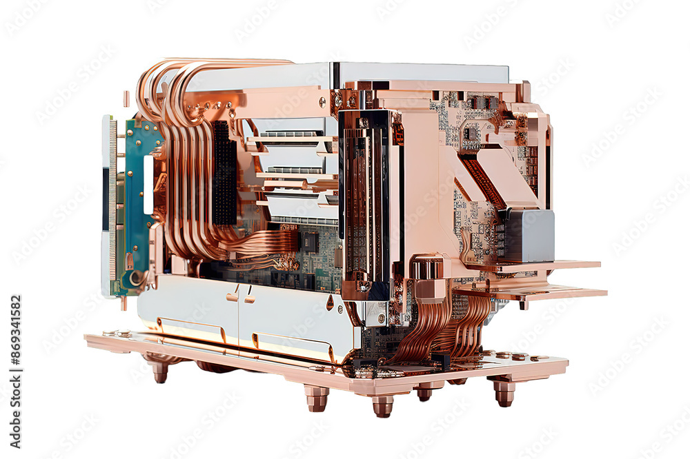 Parts free pump used for engine cooling isolated on Transparent background. Parts free pump used for engine cooling isolated on Transparent background.
