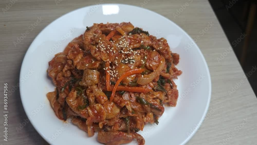 한국 음식 만들기 제육볶음 한국 음식 만들기 제육볶음