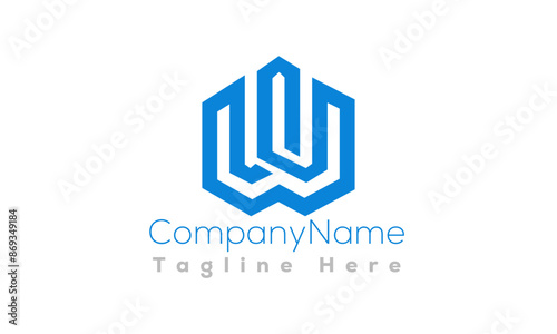 Free Download W letter logo template
 - GFXLoad
