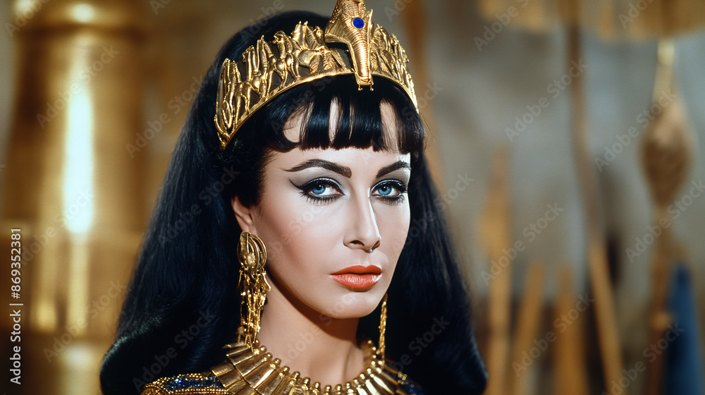 Portrait of an Egyptian Cleopatra Queen Portrait of an Egyptian Cleopatra Queen