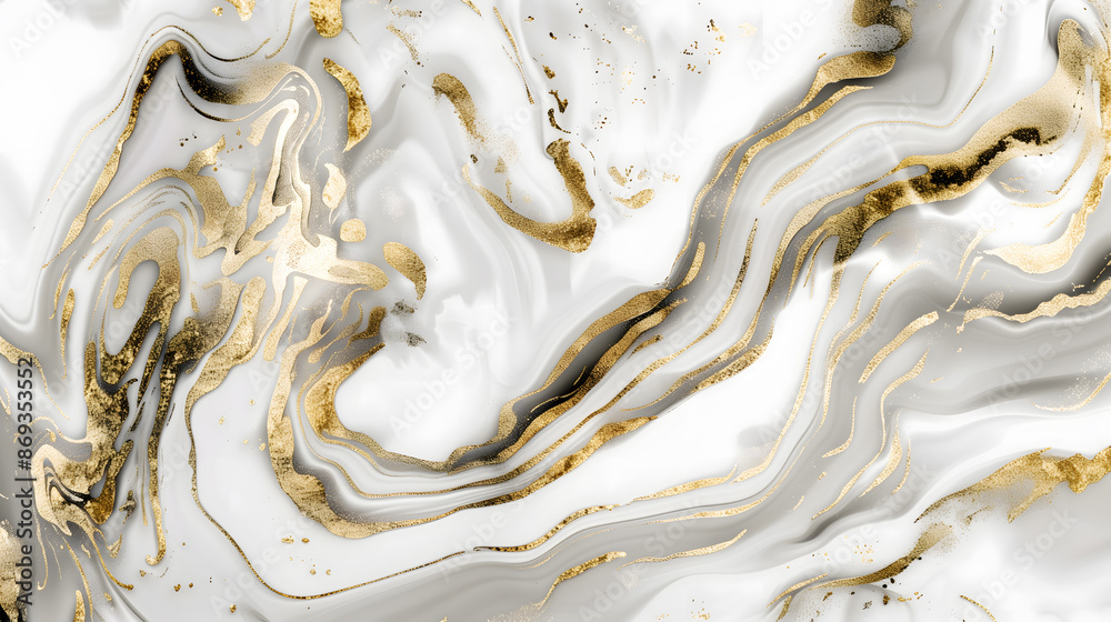 Luxury white gold marble texture background design, generative ai Luxury white gold marble texture background design, generative ai