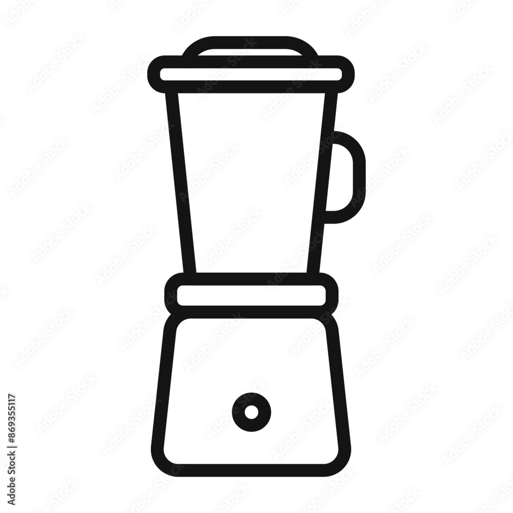 Blender icon mark in filled style Blender icon mark in filled style