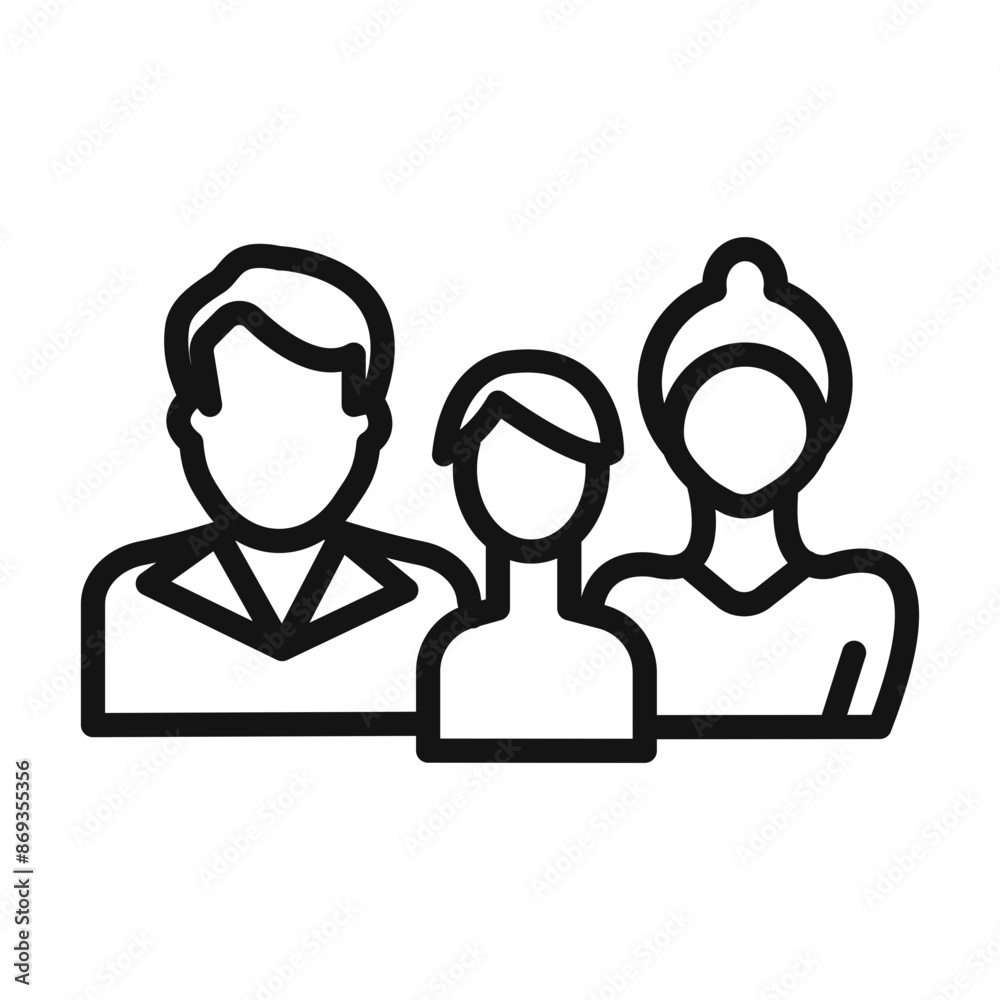 Child custody icon mark in filled style Child custody icon mark in filled style