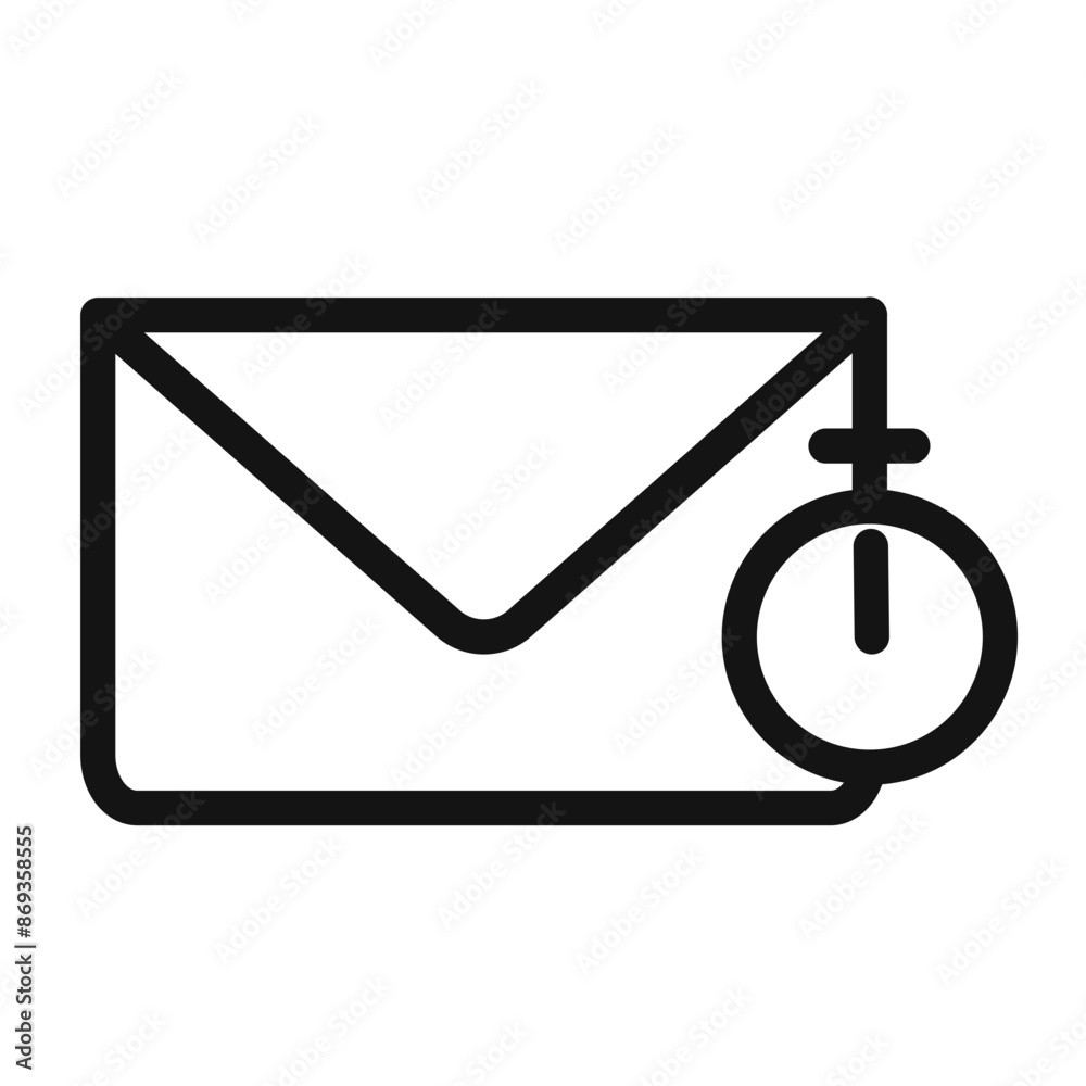 Mail related icon mark in filled style Mail related icon mark in filled style