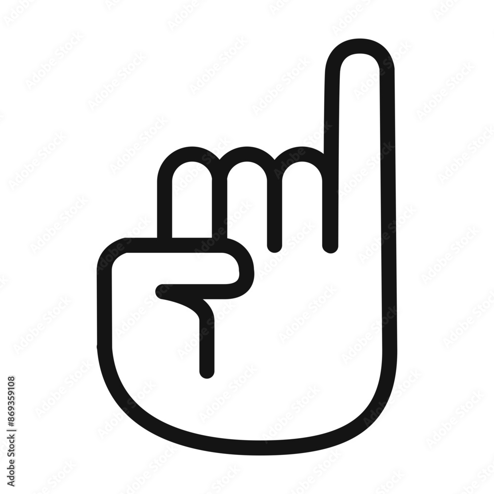Promise finger gesture icon mark in filled style Promise finger gesture icon mark in filled style