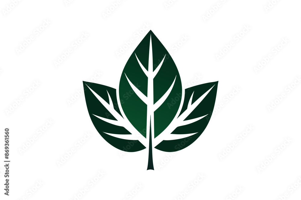Leaf Silhouette Vector Leaf Silhouette Vector