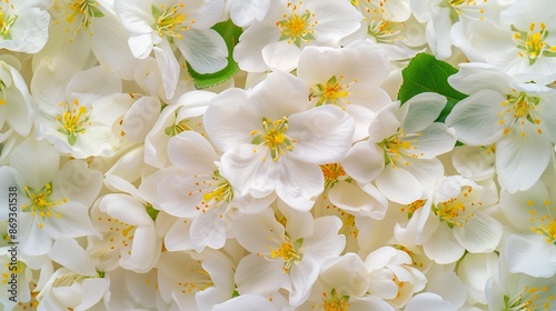 White Flowers Background © vannet