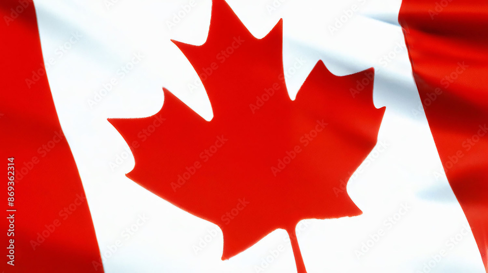 Beautiful Canadian flag flying in the outdoor. Canadian flag waving on the wind, unfiltered and natural lighting, good for multimedia online content Beautiful Canadian flag flying in the outdoor. Canadian flag waving on the wind, unfiltered and natural lighting, good for multimedia online content