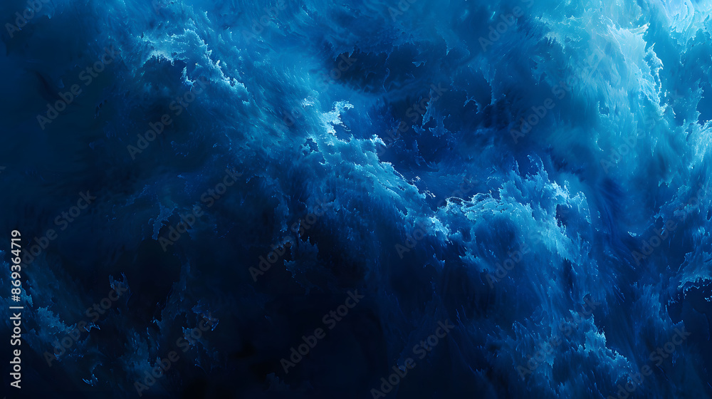 dark blue background.