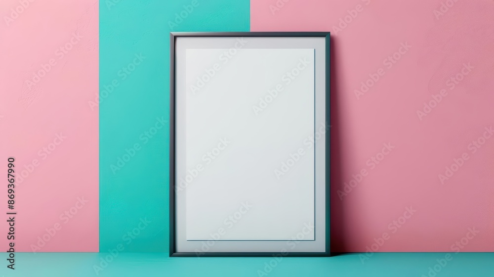 A conceptual design of a blank frame, inviting creativity, with copy space A conceptual design of a blank frame, inviting creativity, with copy space