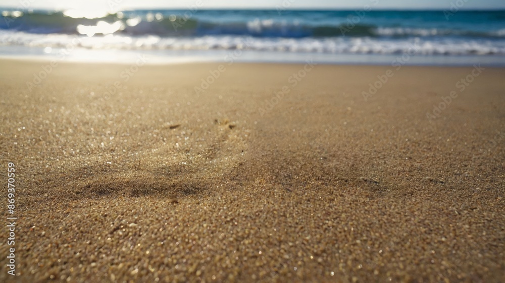 Beach sand background with sea water, summer concept. Beach sand background with sea water, summer concept.