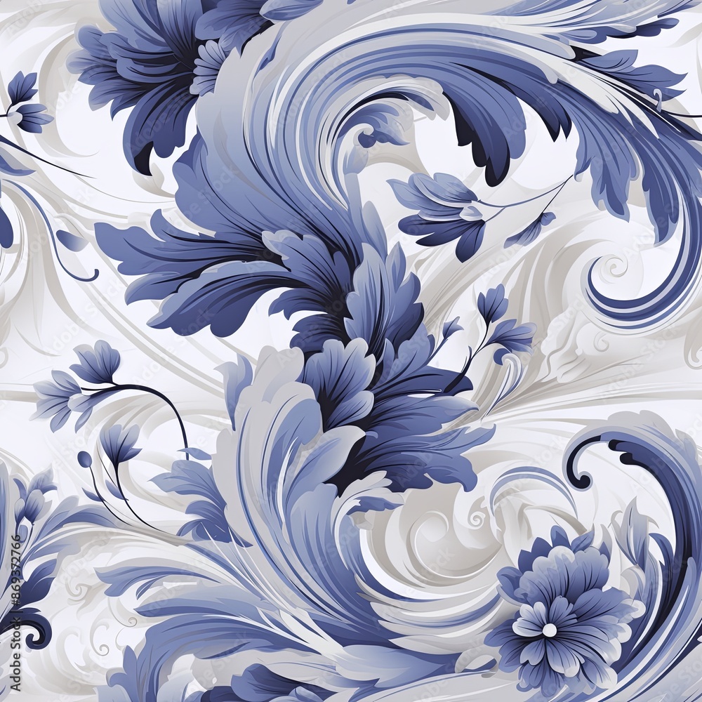 abstract seamless floral pattern abstract seamless floral pattern