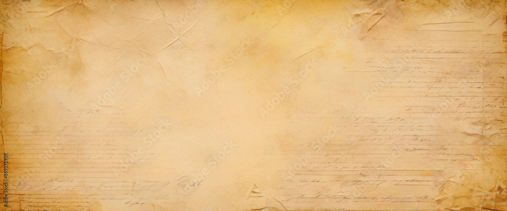 Obraz premium The aged nostalgic letter paper texture background 