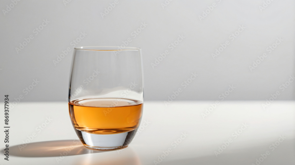 Pure water, drinks in the glass is on the white wooden table. Pure water, drinks in the glass is on the white wooden table.