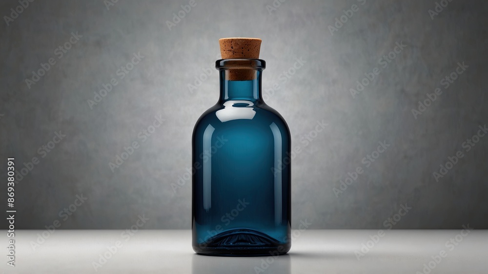 empty beauty bottle for_mock up material precise generate ai