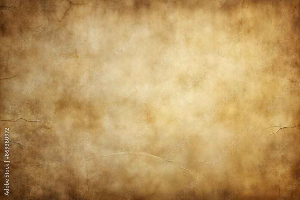 Fototapeta premium Vintage Grunge Texture of Weathered Old Paper Background with Earthy Tones