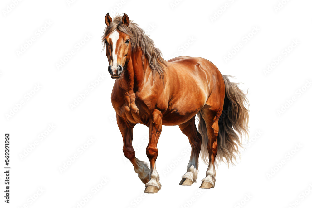 Naklejka premium I Love Horses (JPG 300Dpi 10800x7200)