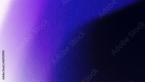 Purple blue and black gradient background with blurred image.