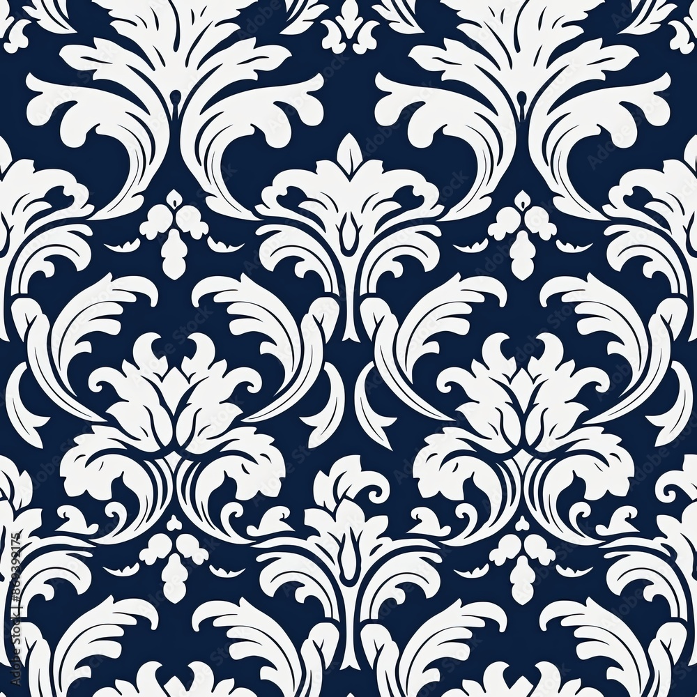abstract seamless floral pattern