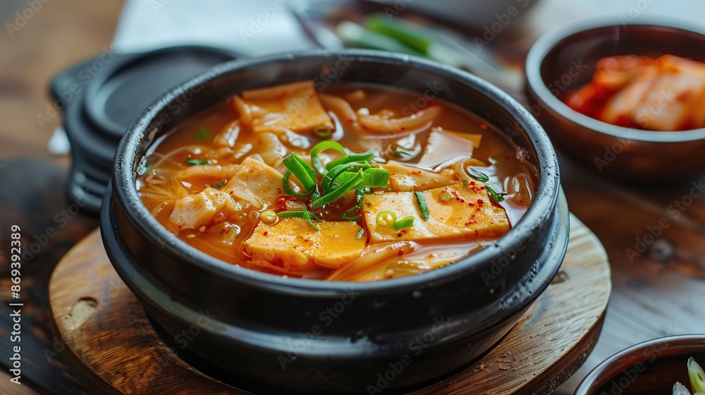Delicious Korean Tofu Soup Delicious Korean Tofu Soup