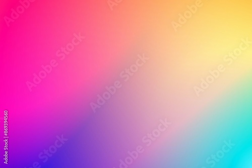 Colorful gradient background with rainbow colors.